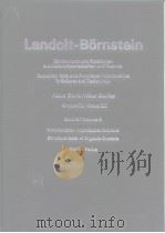 Landolt-Bornstein Zahienwerte und Funktionen aus Naturwissenschaften und Tachnik Numerical Date and（ PDF版）