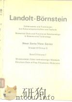 Landolt-Bornstein Zahienwerte und Funktionen aus Naturwissenschaften und Technik Numerical Data and（ PDF版）