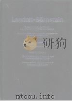 Landolt-Bornstein Zahlenwerte und Funktionen aus Naturwissenschaften und Tachnik Numerical Data and（ PDF版）