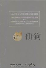 EIGENSCHAFTEN DER MATERIE IN IHREN AGGREGATZUATANDEN 2.TEIL BANDTEIL c PDF电子版封面