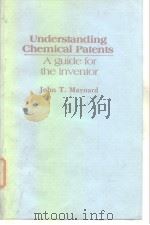 Understanding Chemical Patents PDF电子版封面