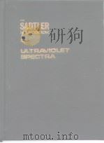 THE SADTLER HANDBOOK OF ULTRAVIOLET SPECTRA PDF电子版封面