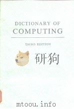 DICTIONARY OF COMPUTING THIRD EDITION     PDF电子版封面    509 