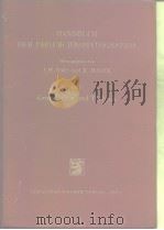 HANDBUCH DER PAPIERCHROMATOGRAPHIE  Herausgegeben von I.M.HAIS und K.MACEK  Band Ⅰ Grundlagen und Te（ PDF版）