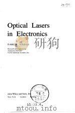 Optical lasers in electron-ics. PDF电子版封面