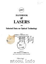Handbook of lasers with selected data on optical technology. PDF电子版封面