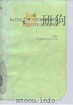 SATELLITE MICROWAVE REMOTE SENSING（ PDF版）