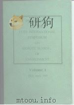 PROCEEDINGS of the THIRTEENTH INTERNATIONAL SYMPOSIUM ON REMOTE SENSNG OF ENVIRONMENT Vol.1PROCEEDIN PDF电子版封面
