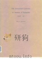 Fifth International Conference on Antennas and Propagation (ICAP 87) Part 1: Antennas PDF电子版封面