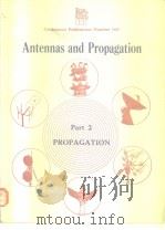 International Conference on Antennas and Propagation Part 2-Propagation PDF电子版封面
