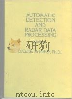 AUTOMATIC DETECTION AND PADAR DATA PROCESSING PDF电子版封面