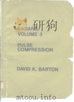 RADARS VOLUME 3 PULSE COMPRESSION PDF电子版封面