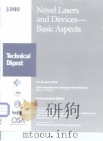Novel Lasers and Devices_Basic Aspects 14-16 Jume 1999 PDF电子版封面