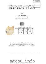 Theory and Desingn of ELECTRON BEAMS PDF电子版封面