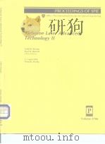 Airborne Laser Advanced Gechnology II PDF电子版封面 081943180X