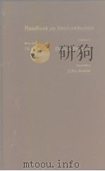 Handbook on Semiconductors Volumc 4 Device Physics PDF电子版封面 0444852980