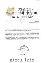 THE SEMICONDUCTOR DATA LIBRARY Vol.2 PDF电子版封面