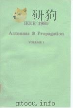 IEEE 1980 Antennas Propagation VOLUME I、VOLUME II、 PDF电子版封面
