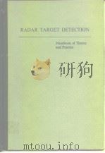 RADAR TARGET DETECTION（ PDF版）