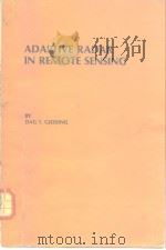 ADAPTIVE RADAR IN REMOTE SENSING（ PDF版）