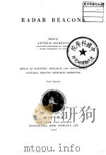 radar beacons PDF电子版封面 Radar beacons