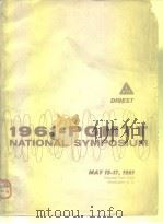 1961 PGMTT NATIONAL SYMPOSIUM DIGEST PDF电子版封面