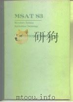 MSAT‘83 Conference Proceedings PDF电子版封面