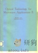 Optical Technology for Microwave Applications II PDF电子版封面 0892525800