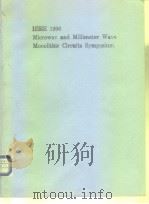 IEEE 1990 Microwav and Millimeter Wave Monolithic Cicuits Symposium PDF电子版封面