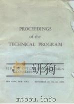 Proceddings of the technical program:Electro-Optical systems Design Conference 1971 PDF电子版封面