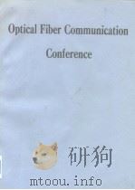 Optical Fiber Communication Conference PDF电子版封面