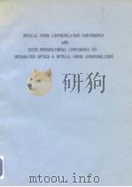Optical fiber communication conference and 6th international conference on integrated optics &opricl PDF电子版封面