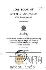 1964 Book of Astm Standards With Related Material PART 7 PDF电子版封面