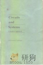 Circuits and Systems Amodern Approach 1980 PDF电子版封面