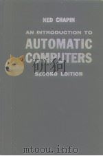 AUTOMATIC COMPUTERS PDF电子版封面