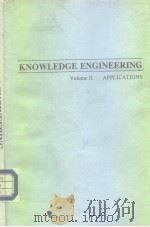 KNOWLEDGE ENGINEERING Volume II APPLICATIONS PDF电子版封面 0070003556