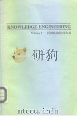KNOWLEDGE ENGINEERING Volume I FUNDAMENTALS PDF电子版封面 0070003556