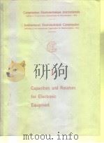 Capacitors and Resistors for Electronic Equipment 1 PDF电子版封面