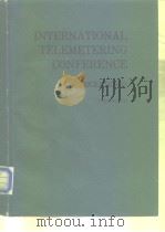 INTERNATIONAL TELEMETERING CONFERENCE PROCEEDINGS PDF电子版封面