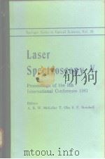 laser spectroscopy V: proceedings of the 5th international conference.1981 PDF电子版封面