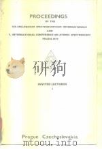 Proceedings of the XX.colloquium spectroscopicum internationale and 7.international conference on at PDF电子版封面