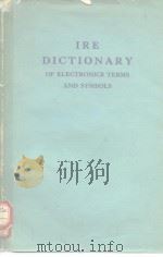 IRE DICTIONARY PDF电子版封面