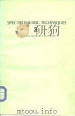 Spectrometric Techniques I983 PDF电子版封面 0127104038 GEORGE A.VANASSE