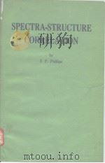 SPECTRA-STRUCTURE CORRELATION PDF电子版封面 J.P.Phillips