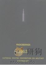 Conference Proceeding 1963 National Wnter Convention on Military Electronics PDF电子版封面
