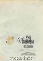 1967 NEREM record（ PDF版）