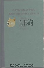 Data Analysis and Informatics 3 PDF电子版封面