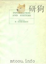 Information and systems.1978. PDF电子版封面