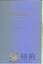METALLURGY OF THE RARER METALS-2 ZIRCONIUM（ PDF版）