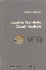 SS HAKIM PHD BSC AMIEE Junction Transistor Circuit Analysis PDF电子版封面